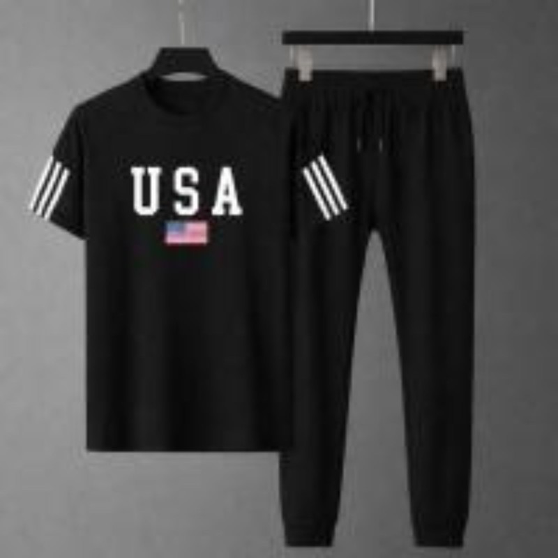 Half Sleeve T-Shirt & Full Pant For Men