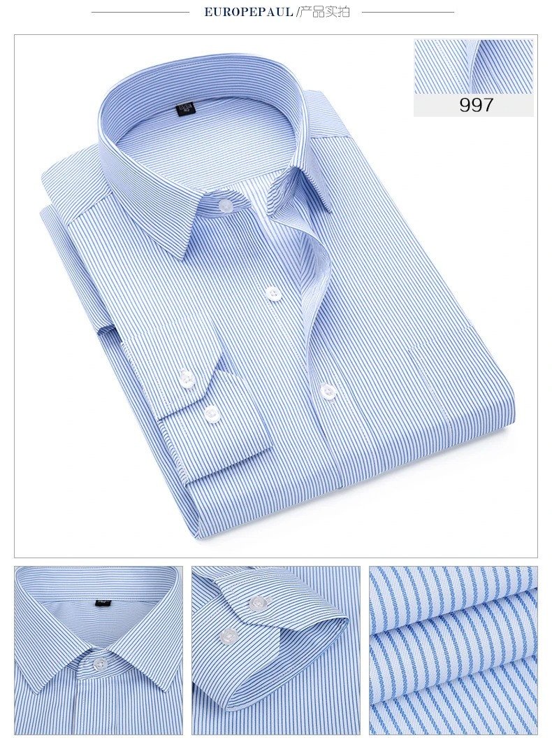 Men's Formal Step  Shirts  Fashionable Long Sleeve Smart Looking Fashion Shirts