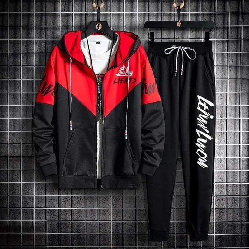 Full Sleeves Hoodie & Full Pants Set Combo for Men