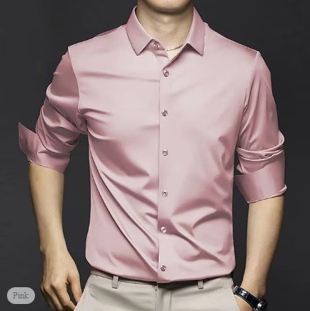 New Stylist Men's Long Sleeve Slim Fit Shirt For Men