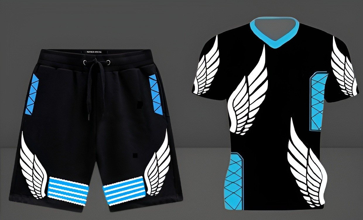 Summer New Printed Combo T-Shirt & Pant For Men