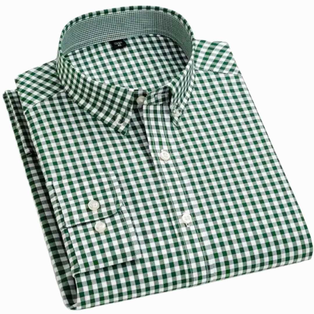 Men's Formal Check Shirts  Fashionable Long Sleeve Smart Looking Fashion Shirts