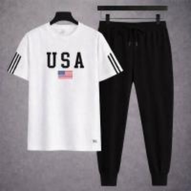 Half Sleeve T-Shirt & Full Pant For Men