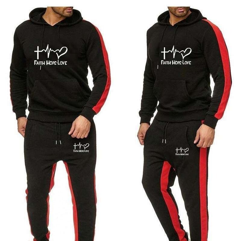 Full Sleeves Hoodie & Full Pants Set Combo for Men