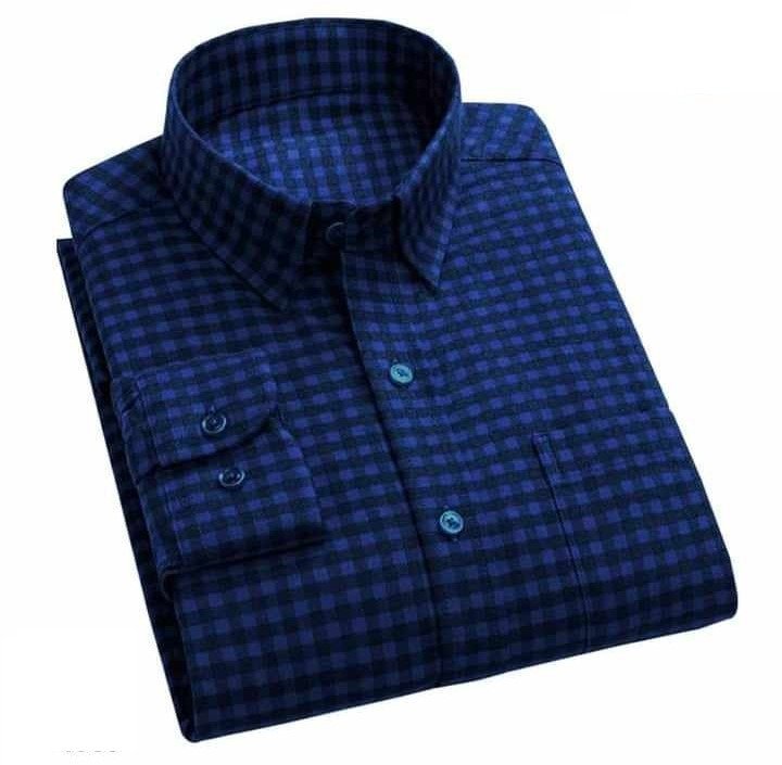 Men's Formal Check Shirts  Fashionable Long Sleeve Smart Looking Fashion Shirts